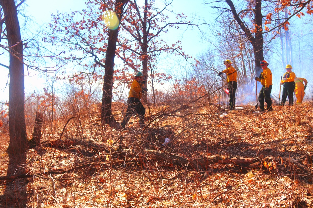 Fort McCoy prescribed burn team manages remote prescribed burn at installation