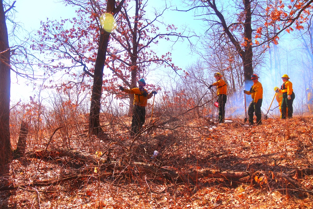 Fort McCoy prescribed burn team manages remote prescribed burn at installation