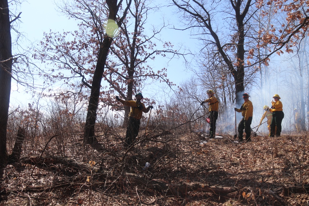 Fort McCoy prescribed burn team manages remote prescribed burn at installation