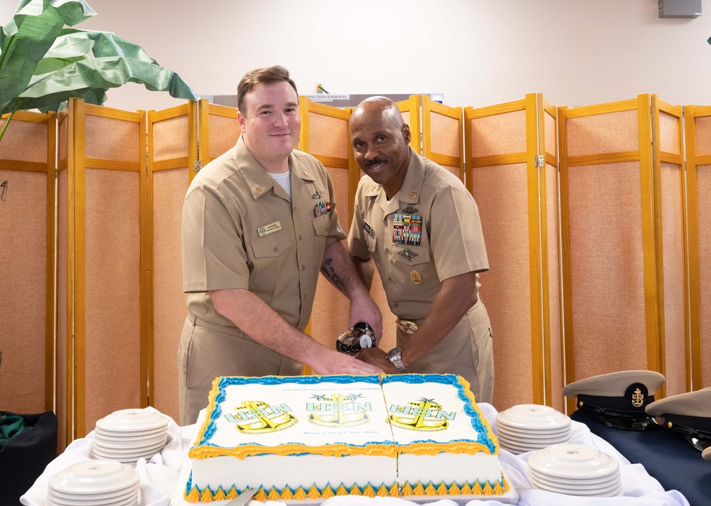 NSF Diego Garcia Celebrates 130 Years of the Chief Petty Officer
