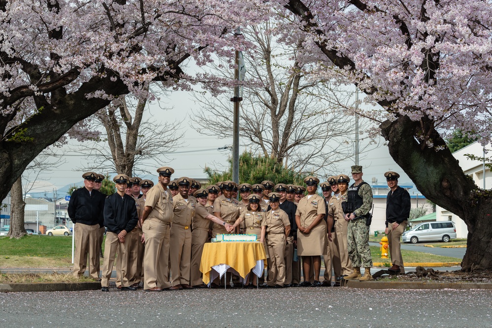 Chief Petty Officers Celebrate 130 Years Onboard NAF Atsugi