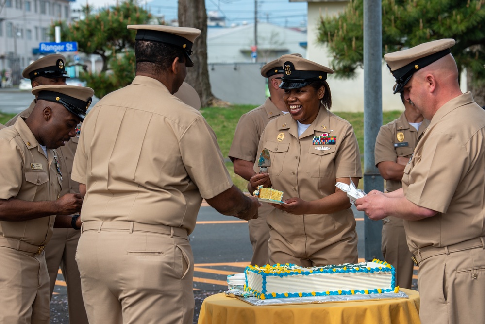 Chief Petty Officers Celebrate 130 Years Onboard NAF Atsugi