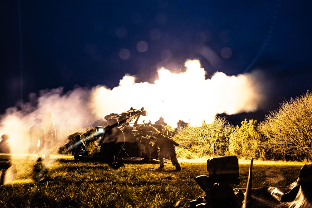 French Soldiers Conduct Live-Fire Operation During Dynamic Front 23