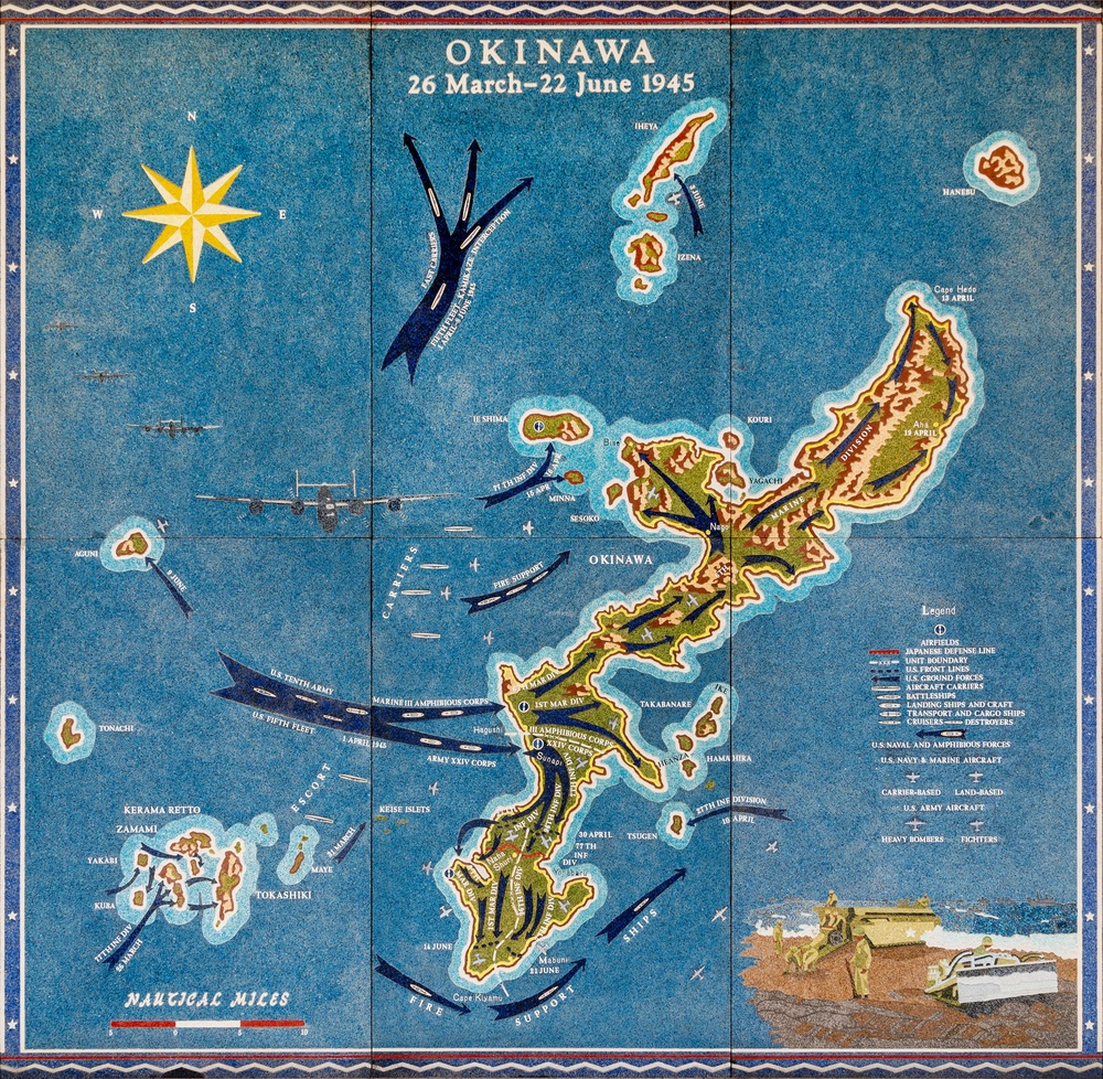 Women’s History Month: The artist behind the Honolulu Memorial’s battle maps