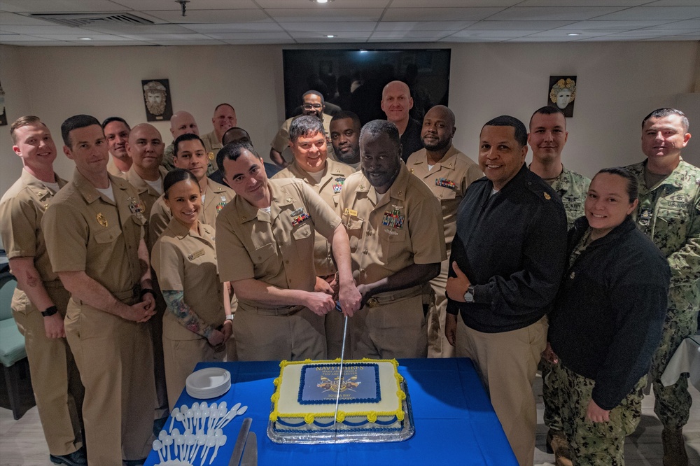 NSA Souda Bay Celebrates the Navy Chief’s 130th Birthday