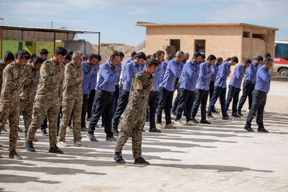 SDF, Coalition certify 101 detention facility guards