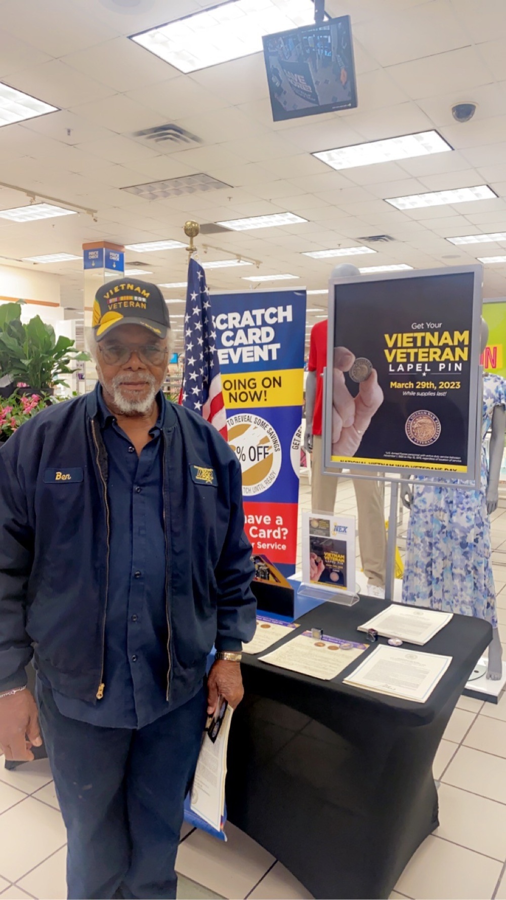 Vietnam Veterans honored at NEX locations