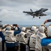 USS Carl Vinson (CVN) Hosts Distinguished Visitors during Flight Operations in the Pacific Ocean