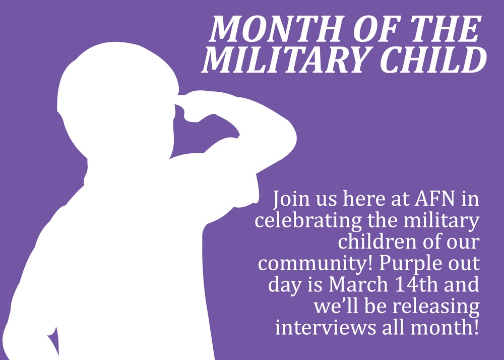 AFN Naples Month of the Military Child Social Media Graphic