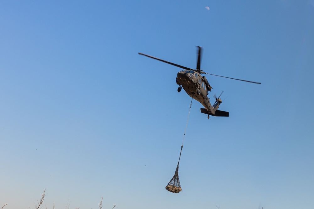 Sling Load Training with C Co. 1-143d IN REGT (ABN)