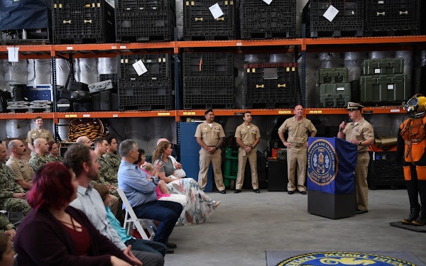 CWO2 Eide Commissioning Ceremony