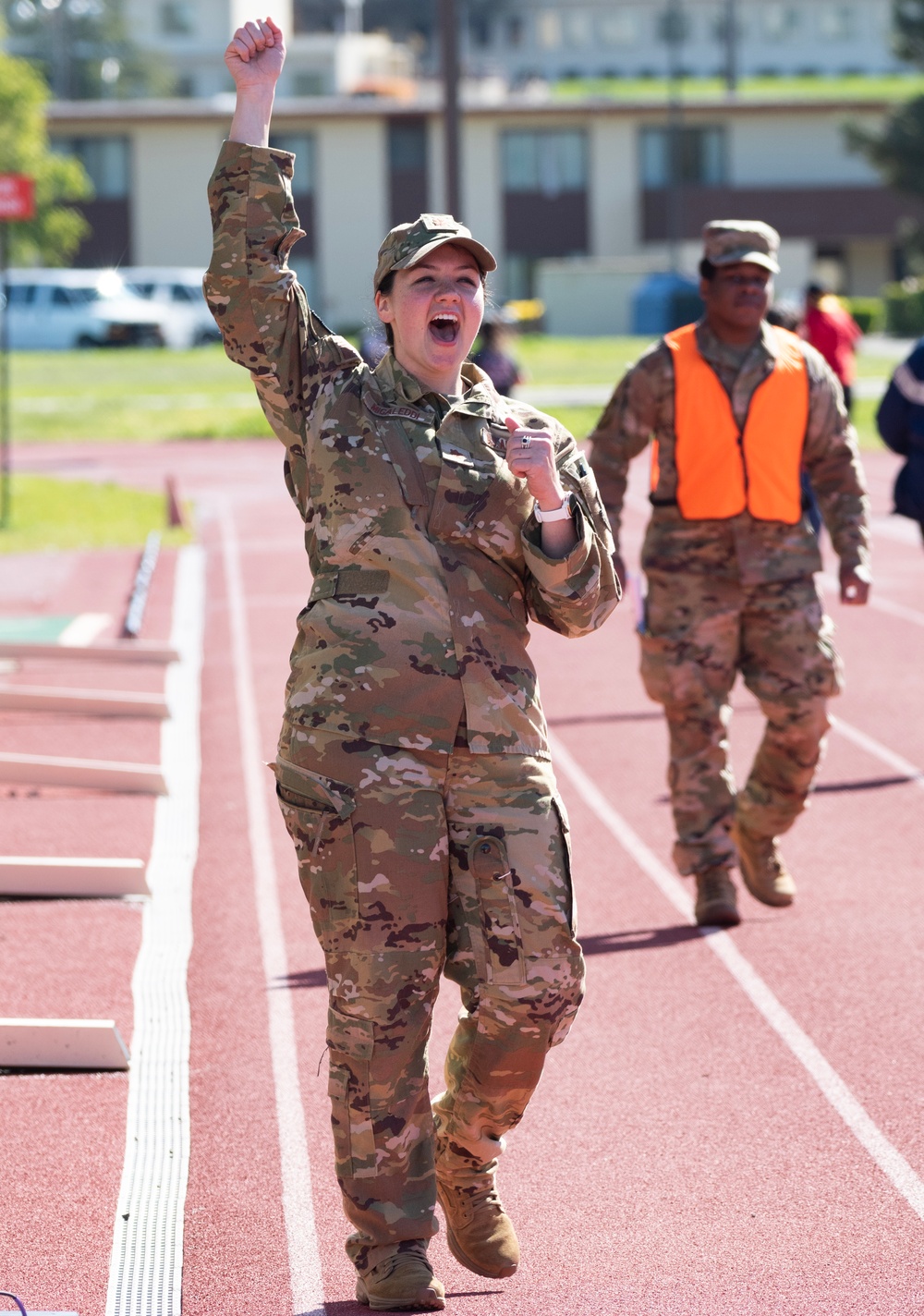 Operation Homecoming warrior fun run obstacle course