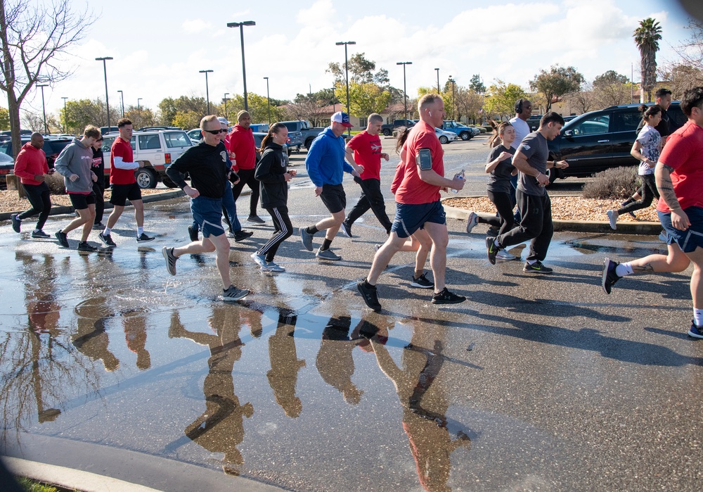 Operation Homecoming warrior fun run obstacle course