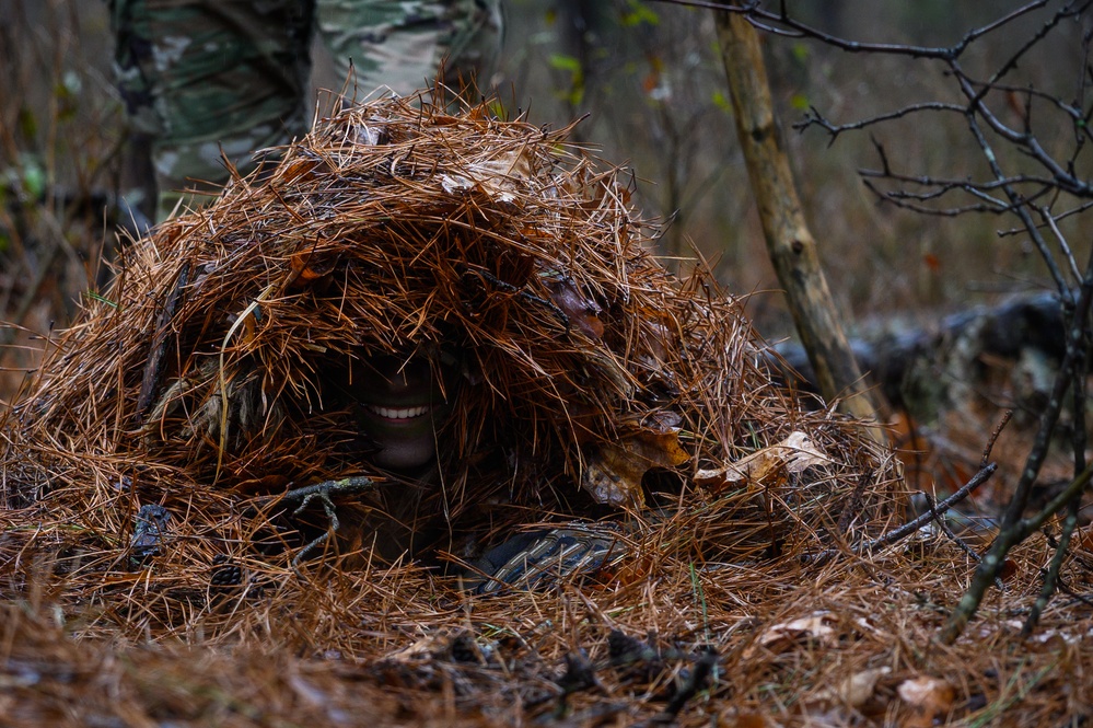 1-114th Reconnaissance and Sniper Platoon Ghillie Wash