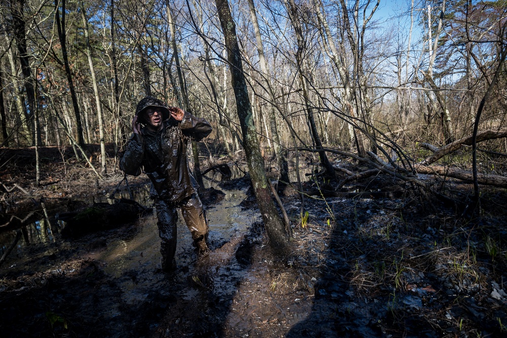 1-114th Reconnaissance and Sniper Platoon Ghillie Wash