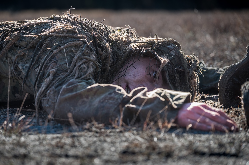 1-114th Reconnaissance and Sniper Platoon Ghillie Wash