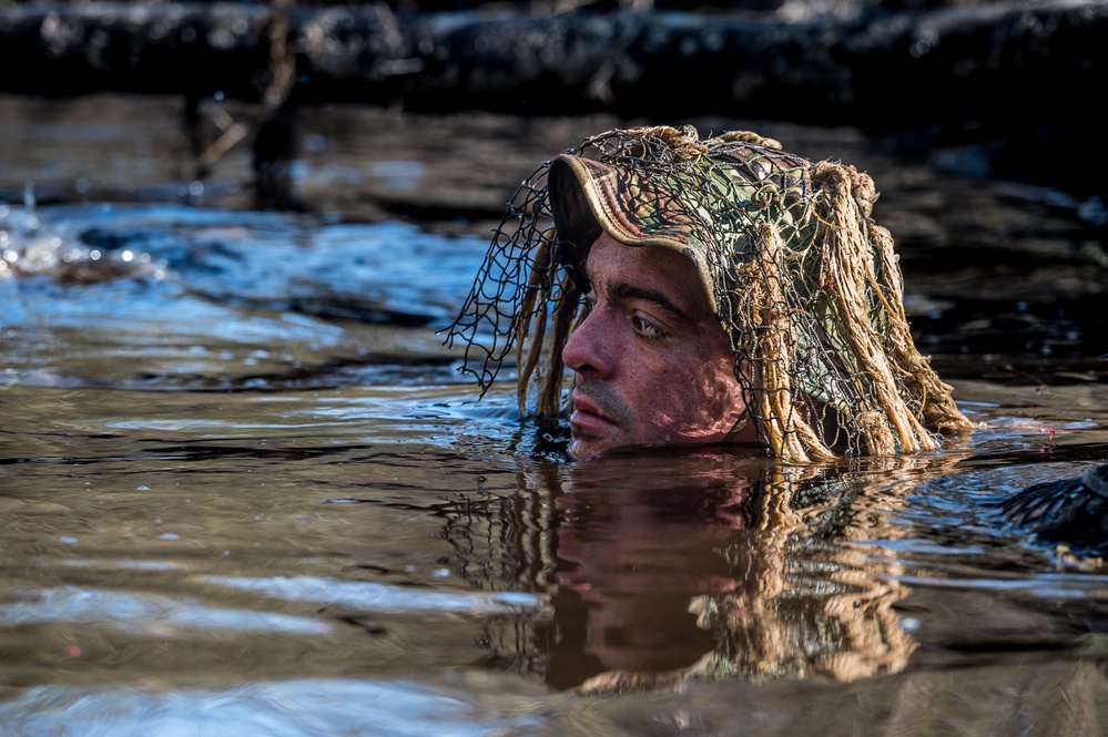 1-114th Reconnaissance and Sniper Platoon Ghillie Wash