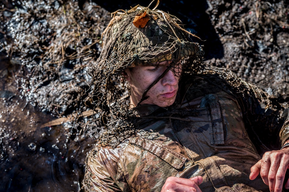 1-114th Reconnaissance and Sniper Platoon Ghillie Wash