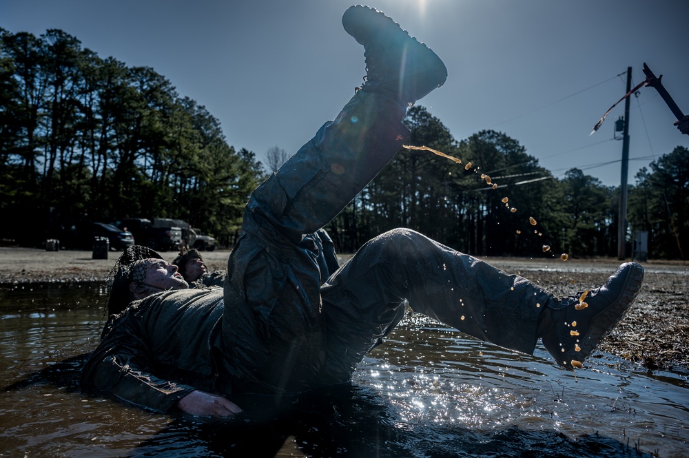 1-114th Reconnaissance and Sniper Platoon Ghillie Wash