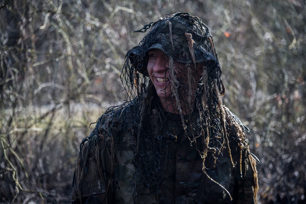 1-114th Reconnaissance and Sniper Platoon Ghillie Wash