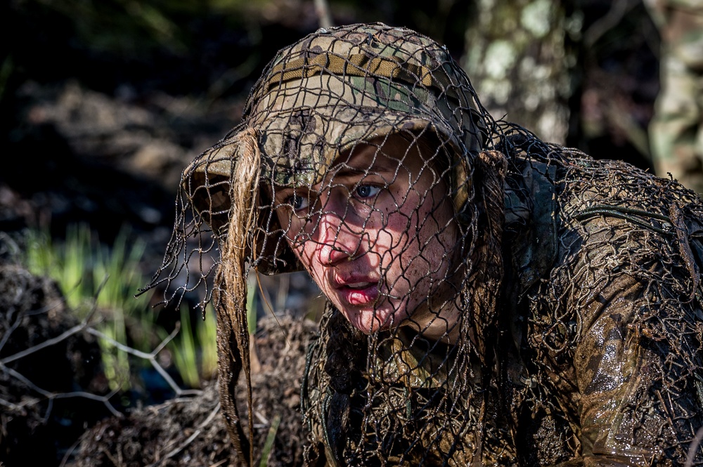 1-114th Reconnaissance and Sniper Platoon Ghillie Wash