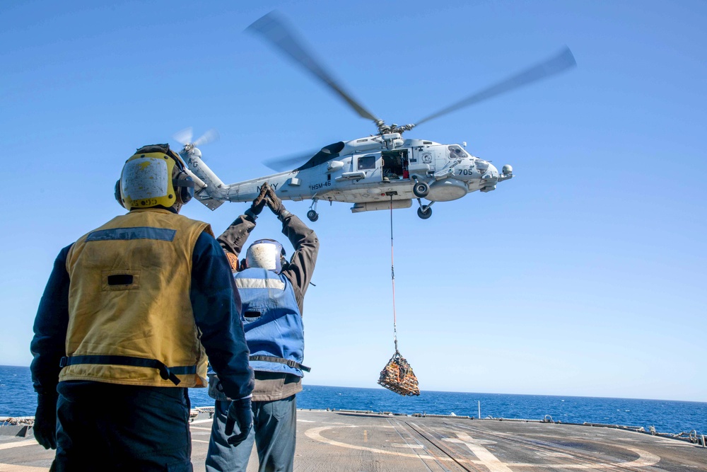 USS Leyte Gulf (CG 55) Daily Operations