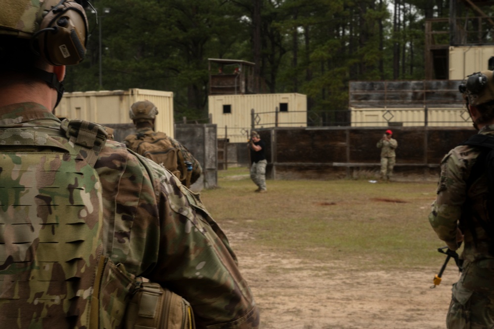 COMCAM reacts to an exercise combat scenario