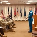 Astronaut Morgan visits HRC, shares Army story