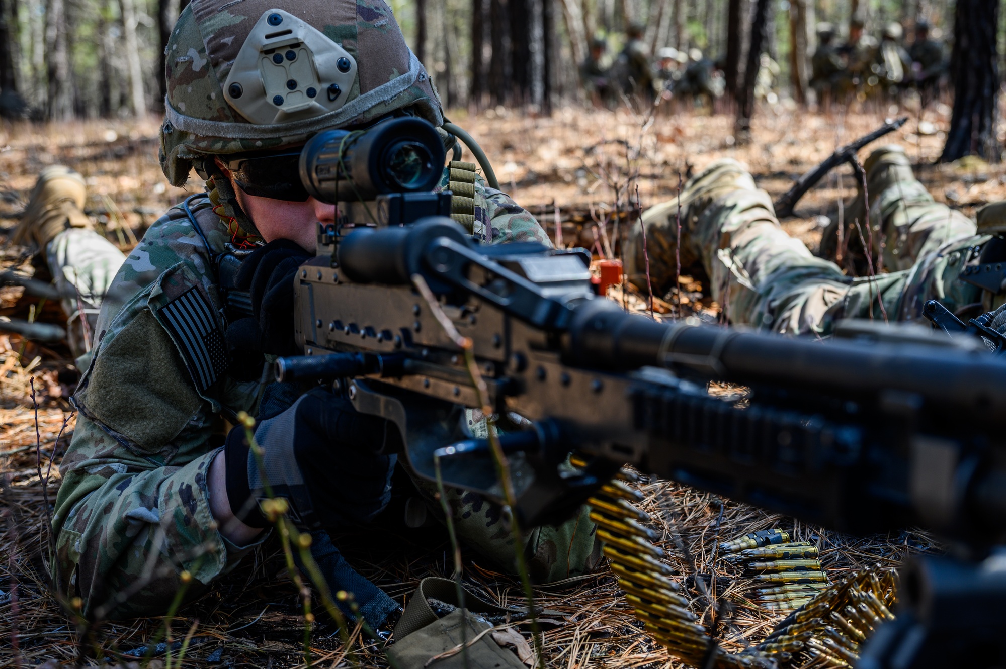 U.S. Army 1-114th Infantry Regiment conducts Light Sniper Training