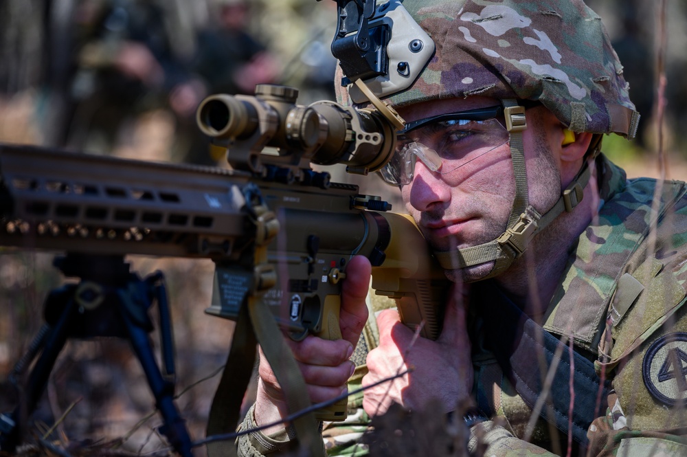 Bravo Co. 1-114th conducts training