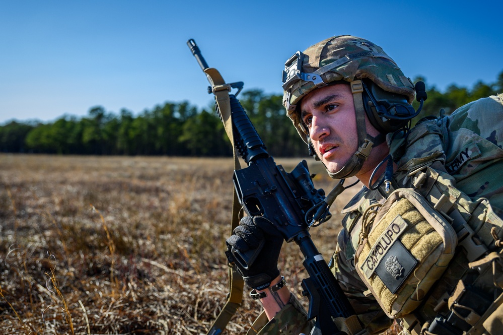 Bravo Co. 1-114th conducts training