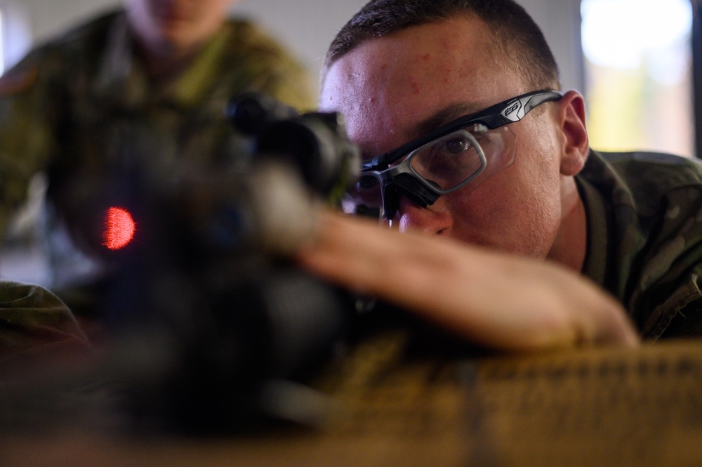 Bravo Co. 1-114th conducts training