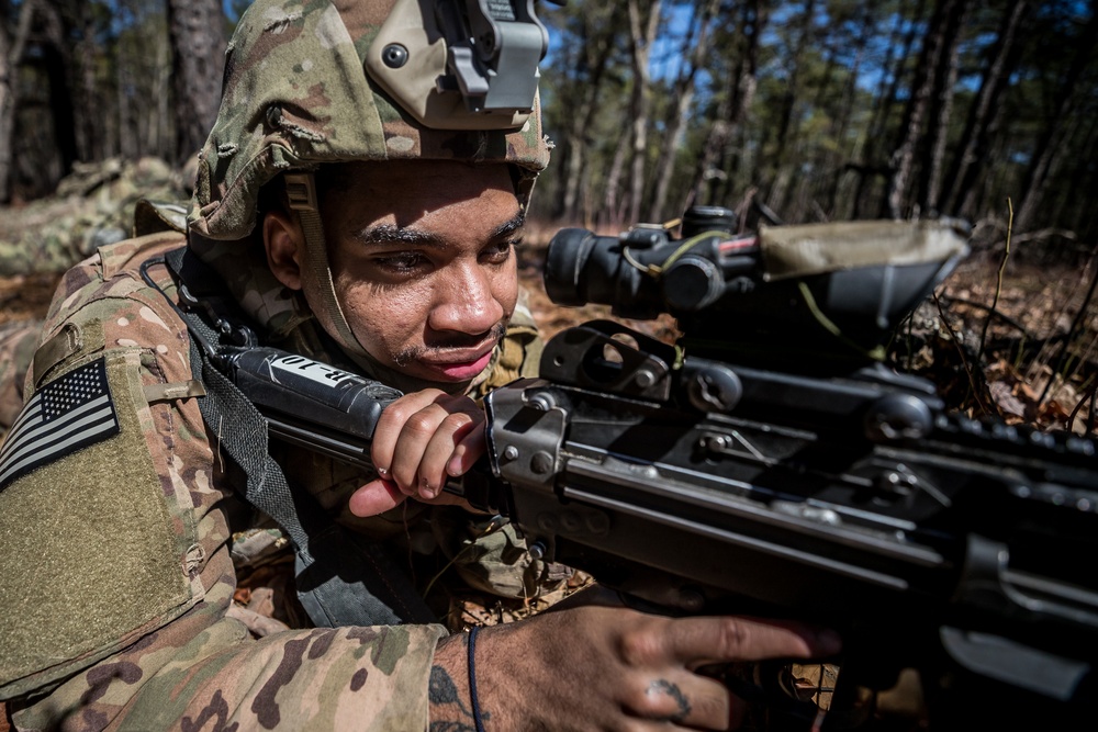 Bravo Co. 1-114th conducts training