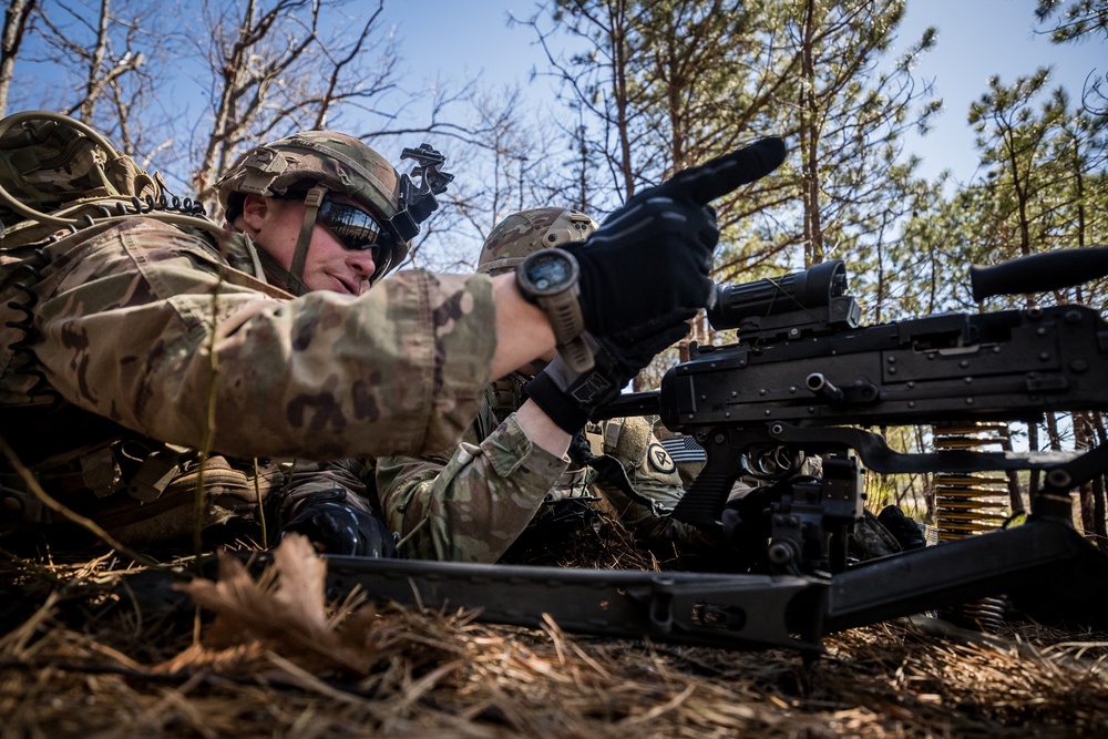 Bravo Co. 1-114th conducts training