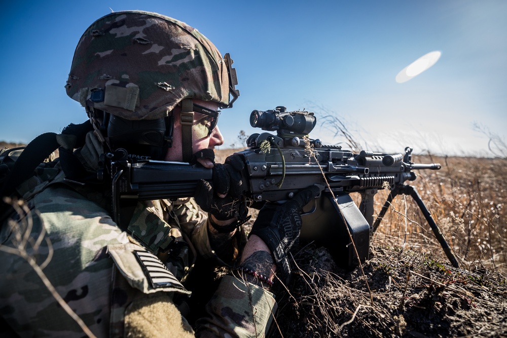 Bravo Co. 1-114th conducts training