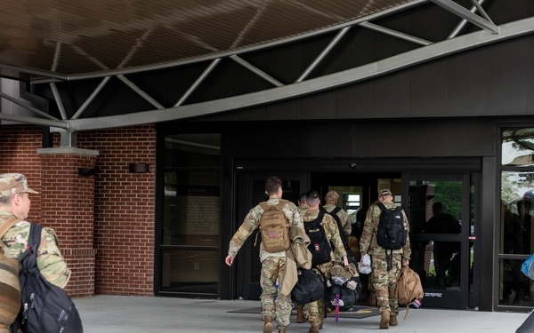 437th Airlift Wing Airmen deploy to Al Udeid