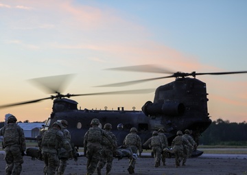 1st Armored Brigade Combat Team Conducts Medical Multilateral Airborne Training