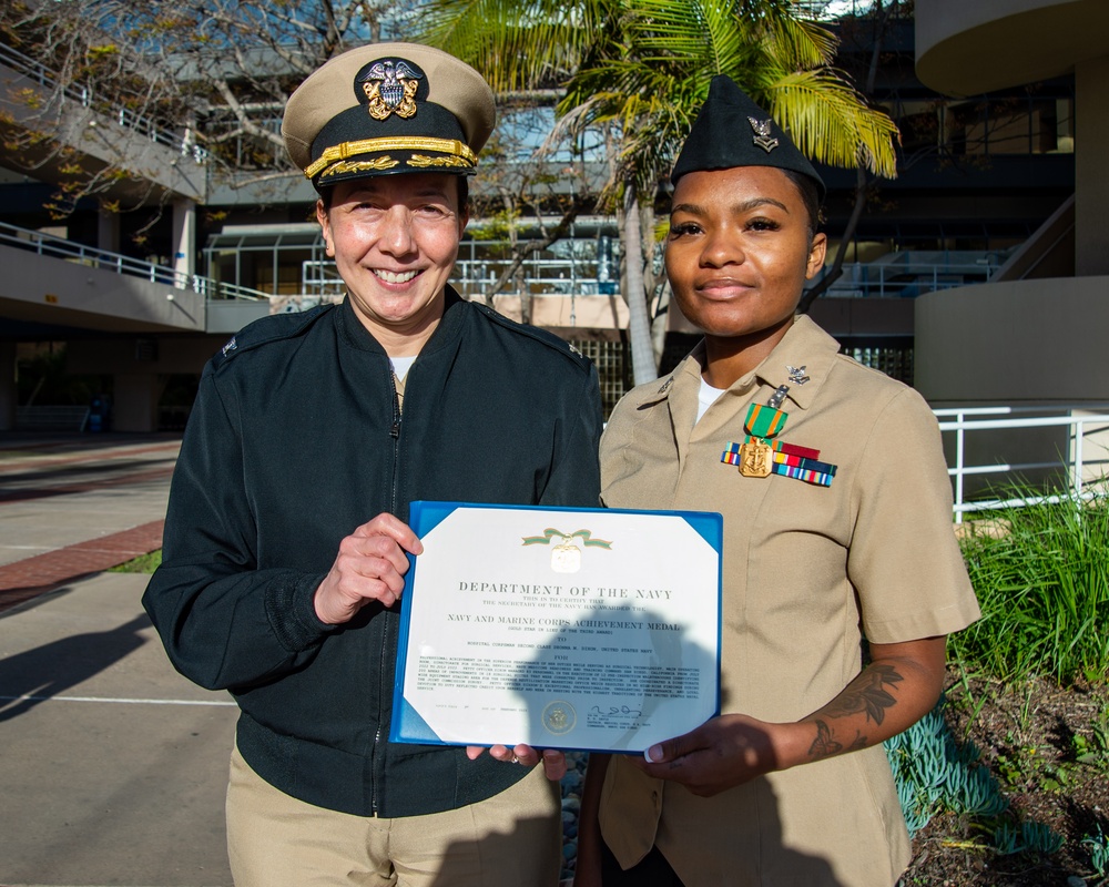 NMRTC San Diego Awards Sailors