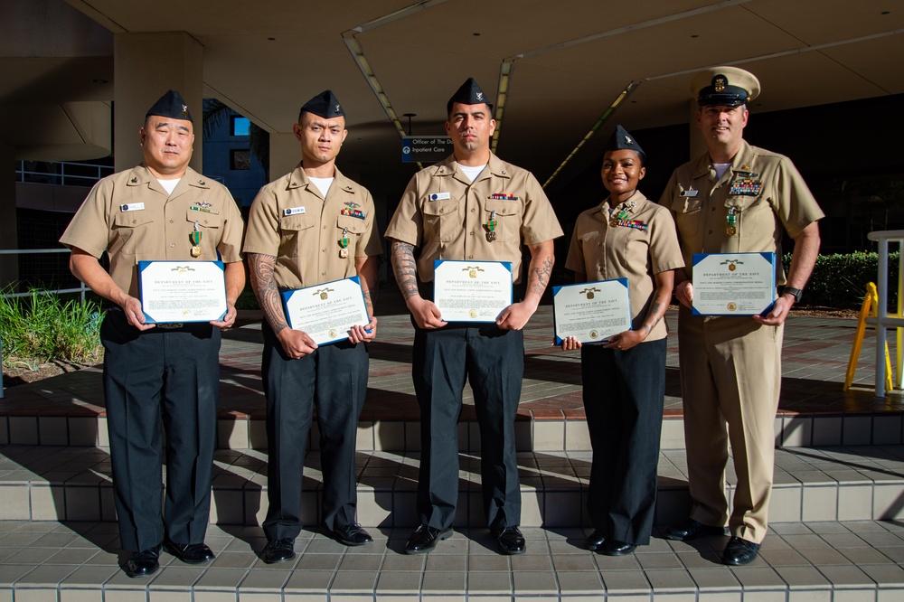 NMRTC San Diego Awards Sailors