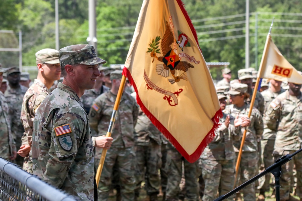 Bravo Company 87th Battalion earns DUI-free guidon streamer