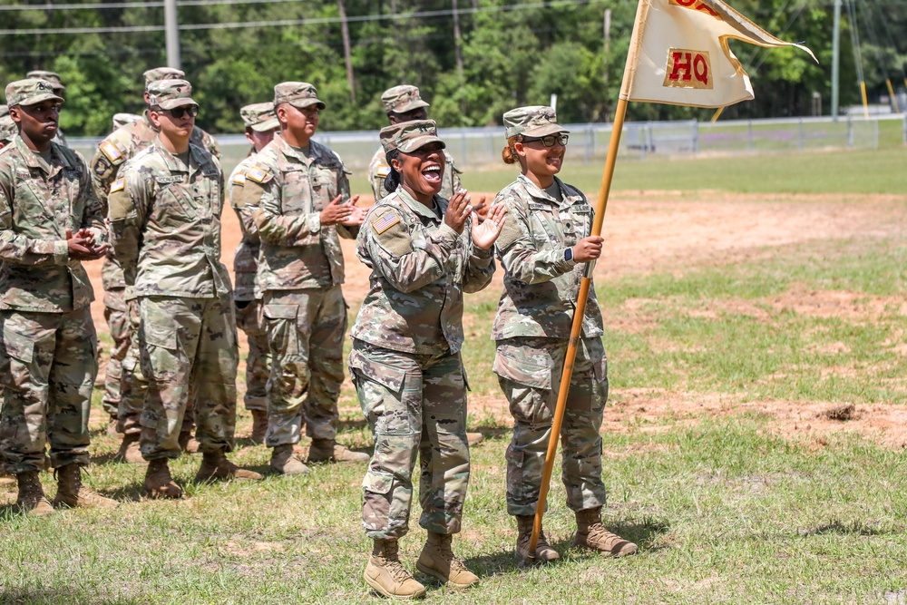 Bravo Company 87th Battalion earns DUI-free guidon streamer