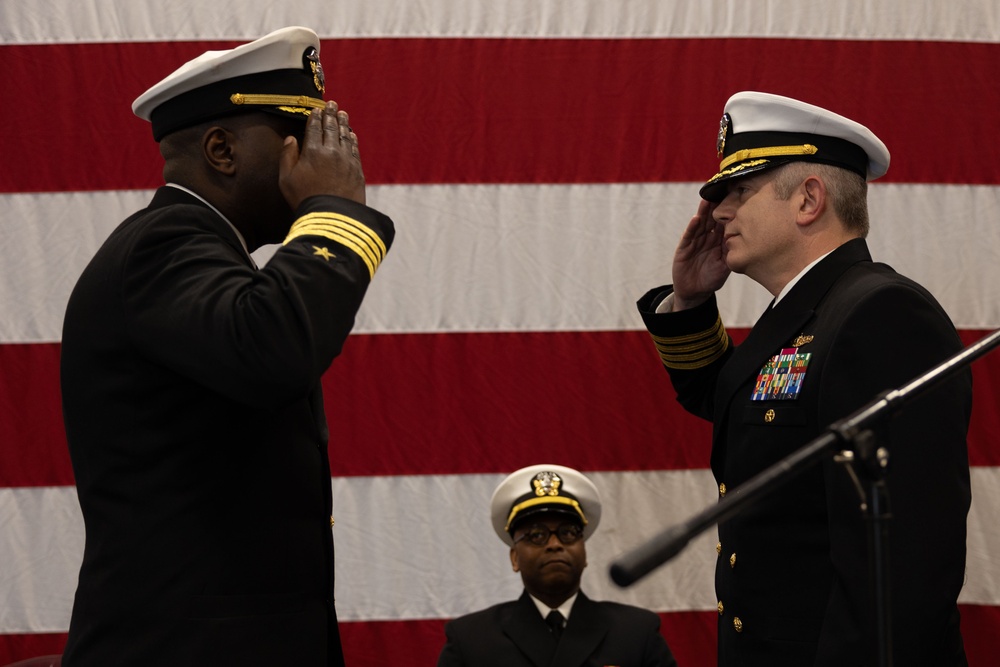 USS Bataan holds Amphibious Squadron Eight change of command