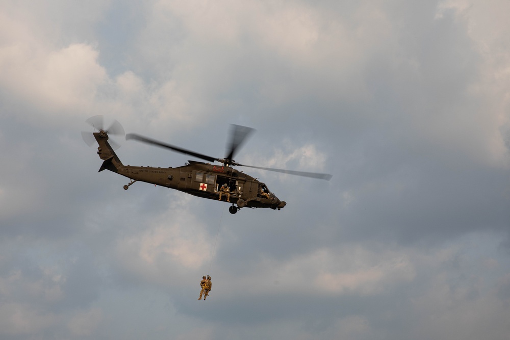 Combined capabilities demonstration rehearsal