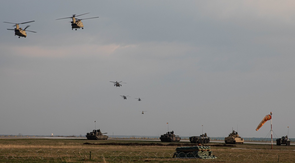 Combined capabilities demonstration rehearsal