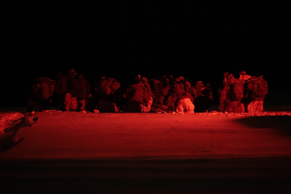 2-11 paratroopers conduct tactical air movement during JPMRC-AK 23-02