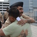 Naval Museum hosts a re-enlistment ceremony aboard Battleship Wisconsin