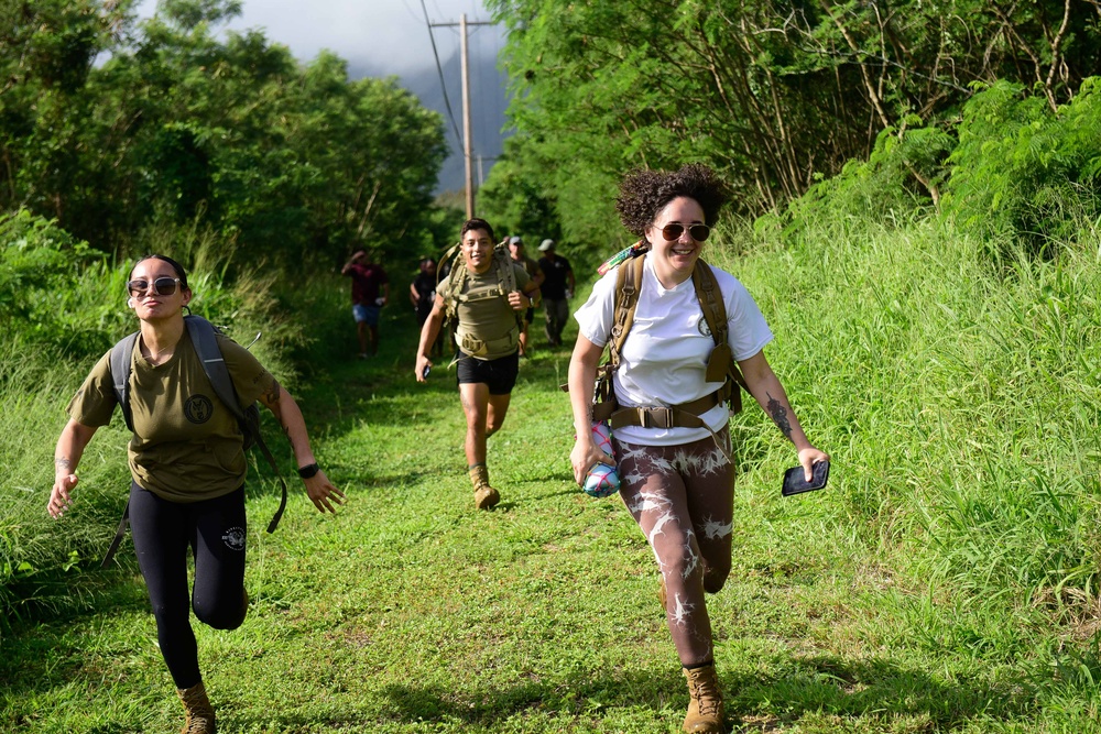 647th CES and DPAA 5-mile ruck march