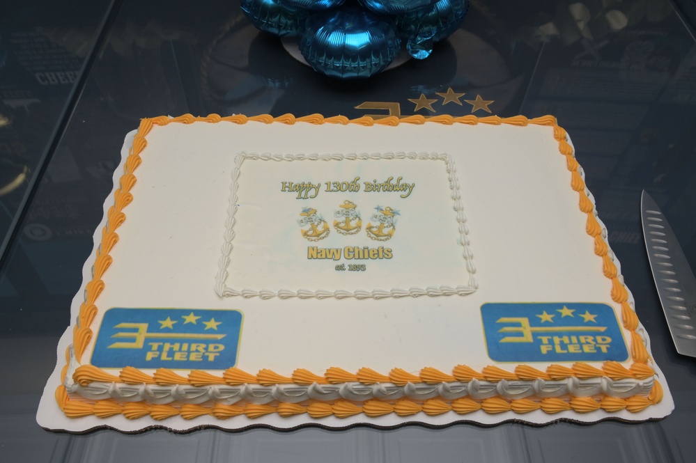 Commander, U.S. 3rd Fleet Celebrates The 130th CPO Birthday