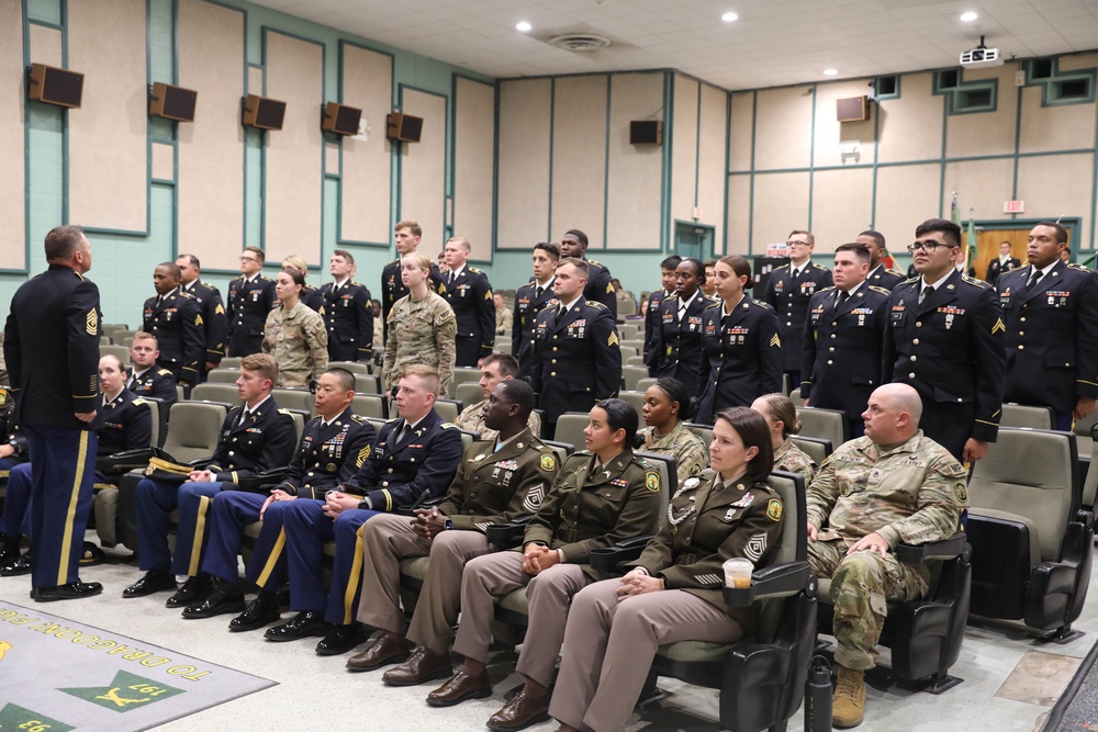 385th Military Police Battalion NCO Induction Ceremony