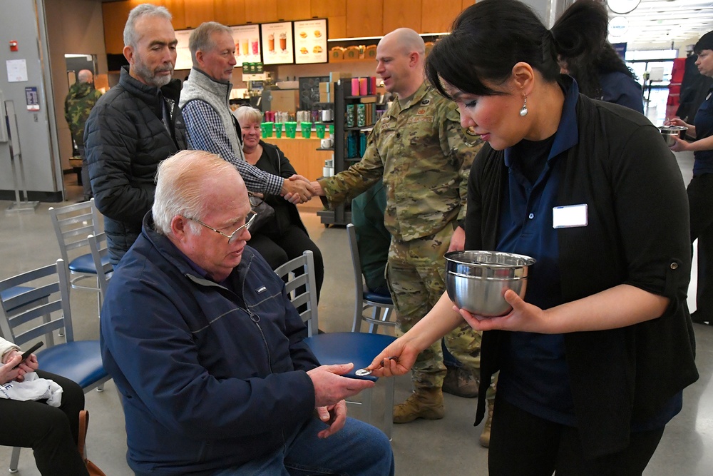 Vietnam Pinning Ceremony at the Hill AFB Base Exchange